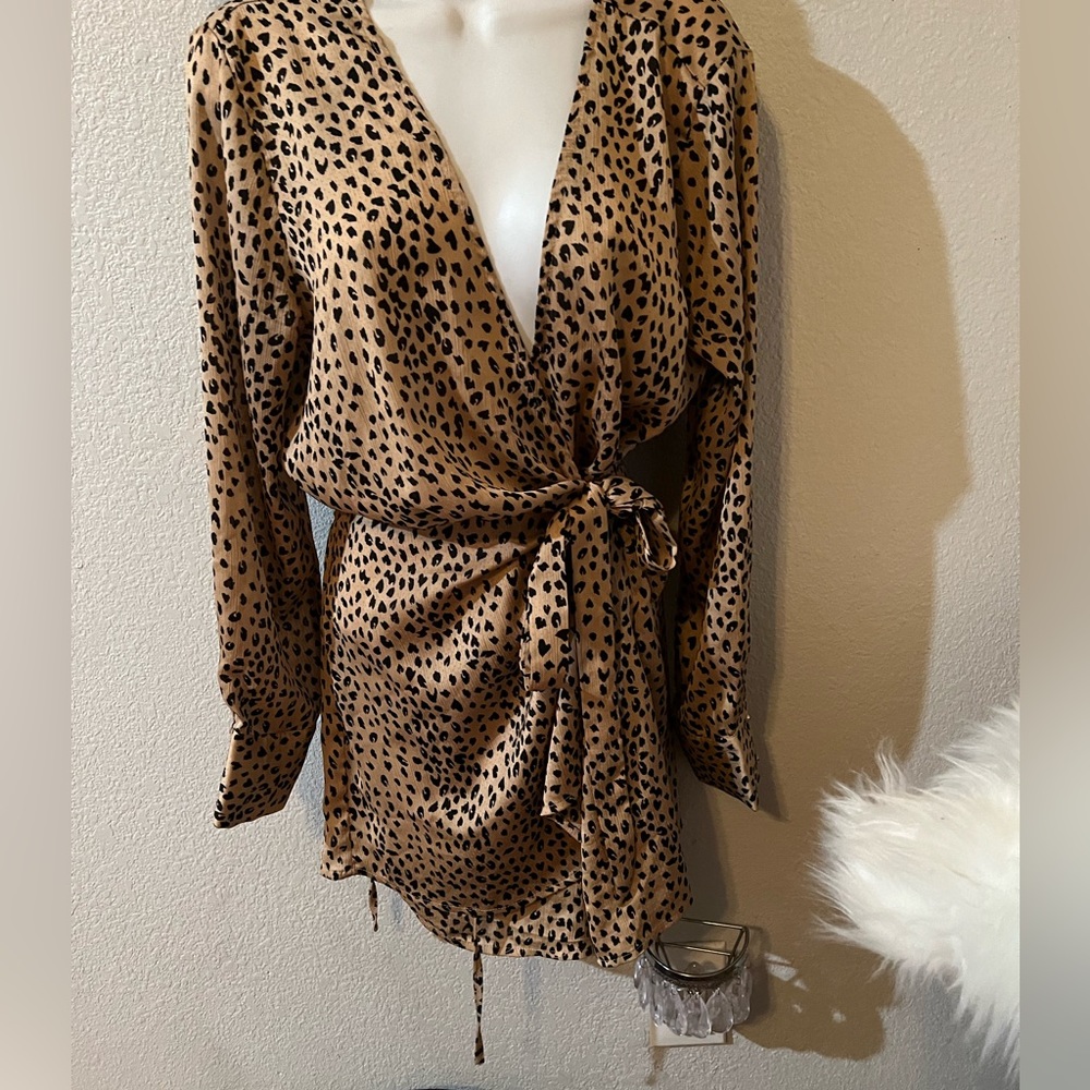 Vestido short de tela suave